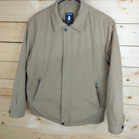 Roundtree & YORKE Outdoors men's jacket bomber coat size Large lightweight - Picture 5 of 15